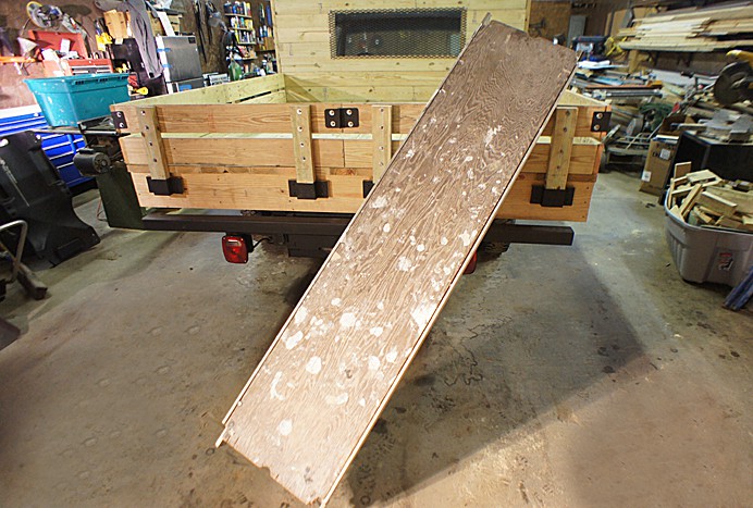 Aluminum staging plank