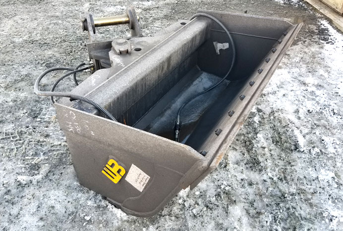 Hydraulic Titling Grading Bucket