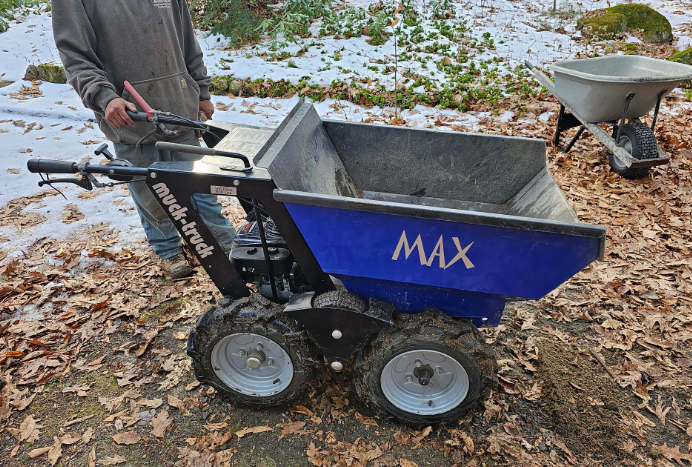 Muck Truk power wheelbarrow