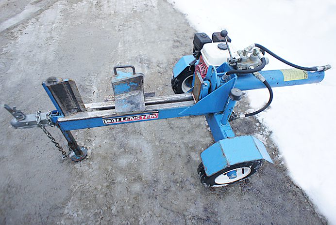 Wallenstein horizontal wood splitter