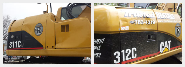 heavy equipment damage examples