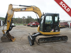 Cat 308D sold