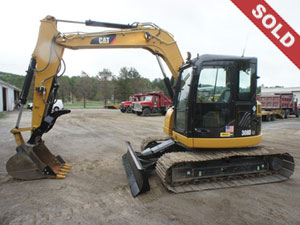 CAT 308D sold