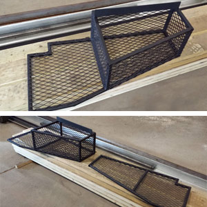 custom baskets for equipment trailer