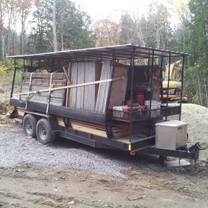 custom made form truck rack