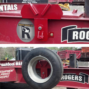 custom spare tire carrier