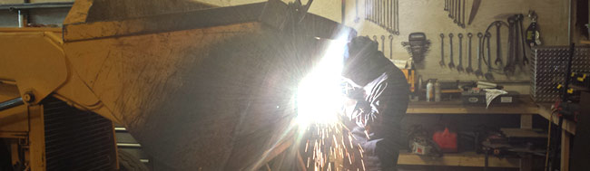 welding heavy equipment