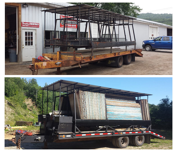 refurbished concrete trailer